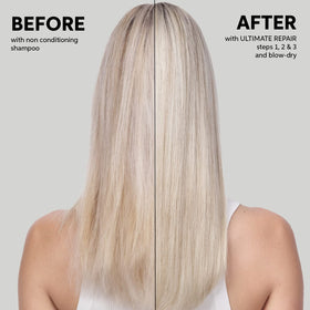 Wella Professionals application on damp hair for smoother styling benefits
