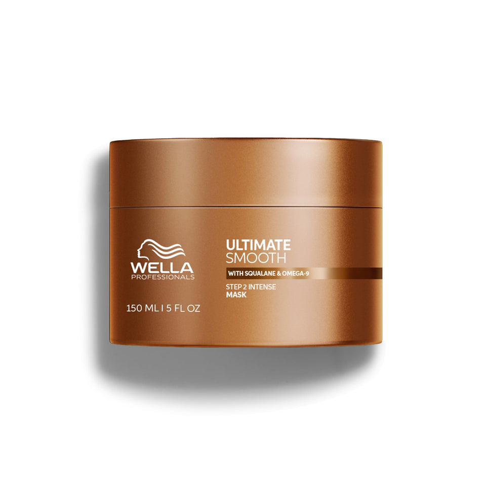 Wella Professionals jar front packaging showing product and benefit of smooth hair