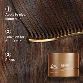 Wella Professionals label close‑up showing ingredients and color-safe reassurance
