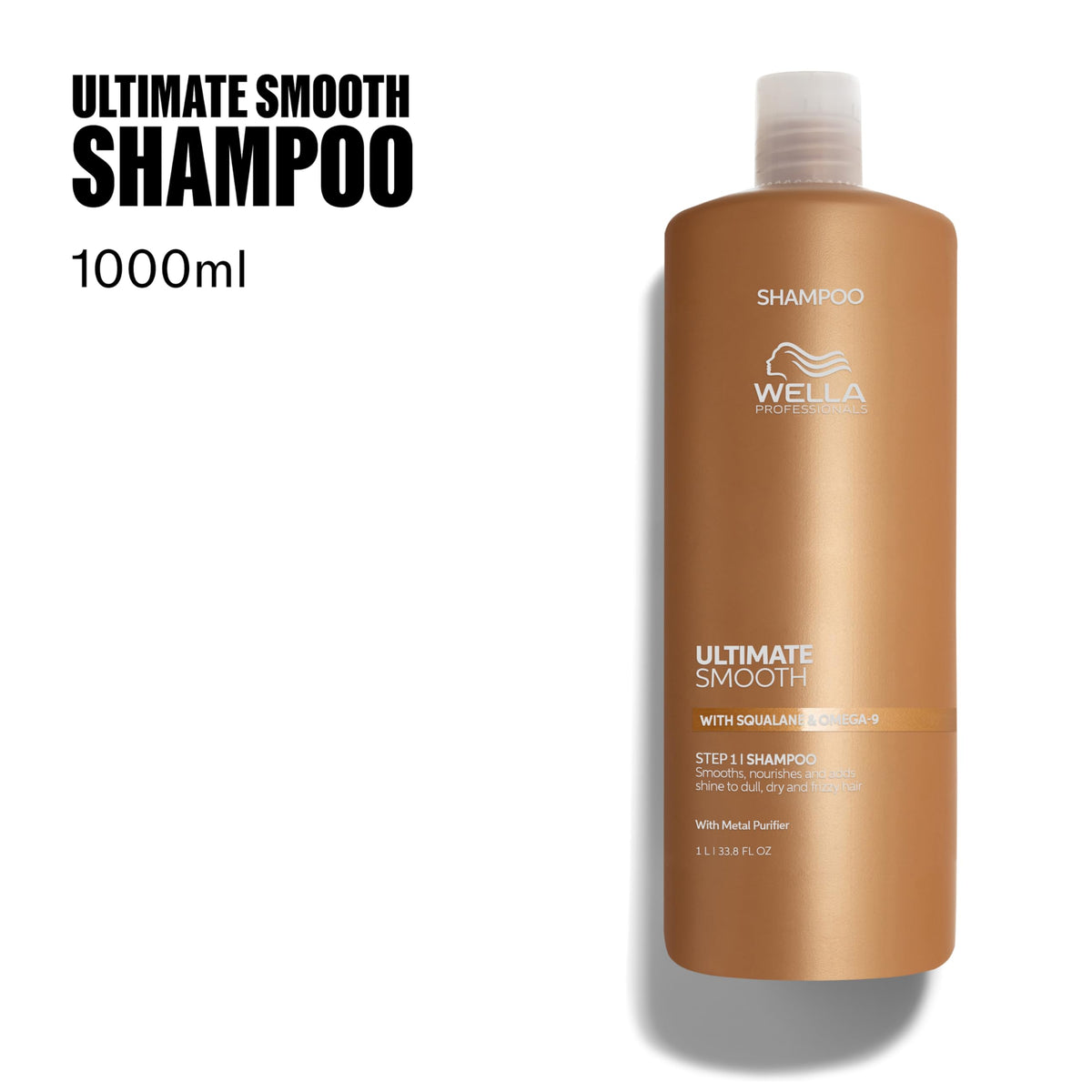 Wella Professionals pump dispensing shampoo for easy controlled application
