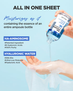 WELLAGE ampoule serum pouring to show concentrated hydration benefit