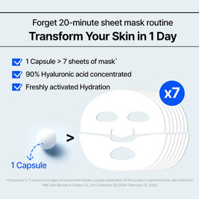 WELLAGE applying mixed serum to cheek demonstrating instant hydration benefit
