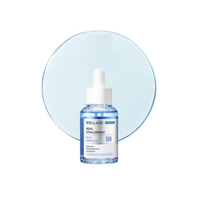 WELLAGE front packaging showing ampoule bottle and label benefits
