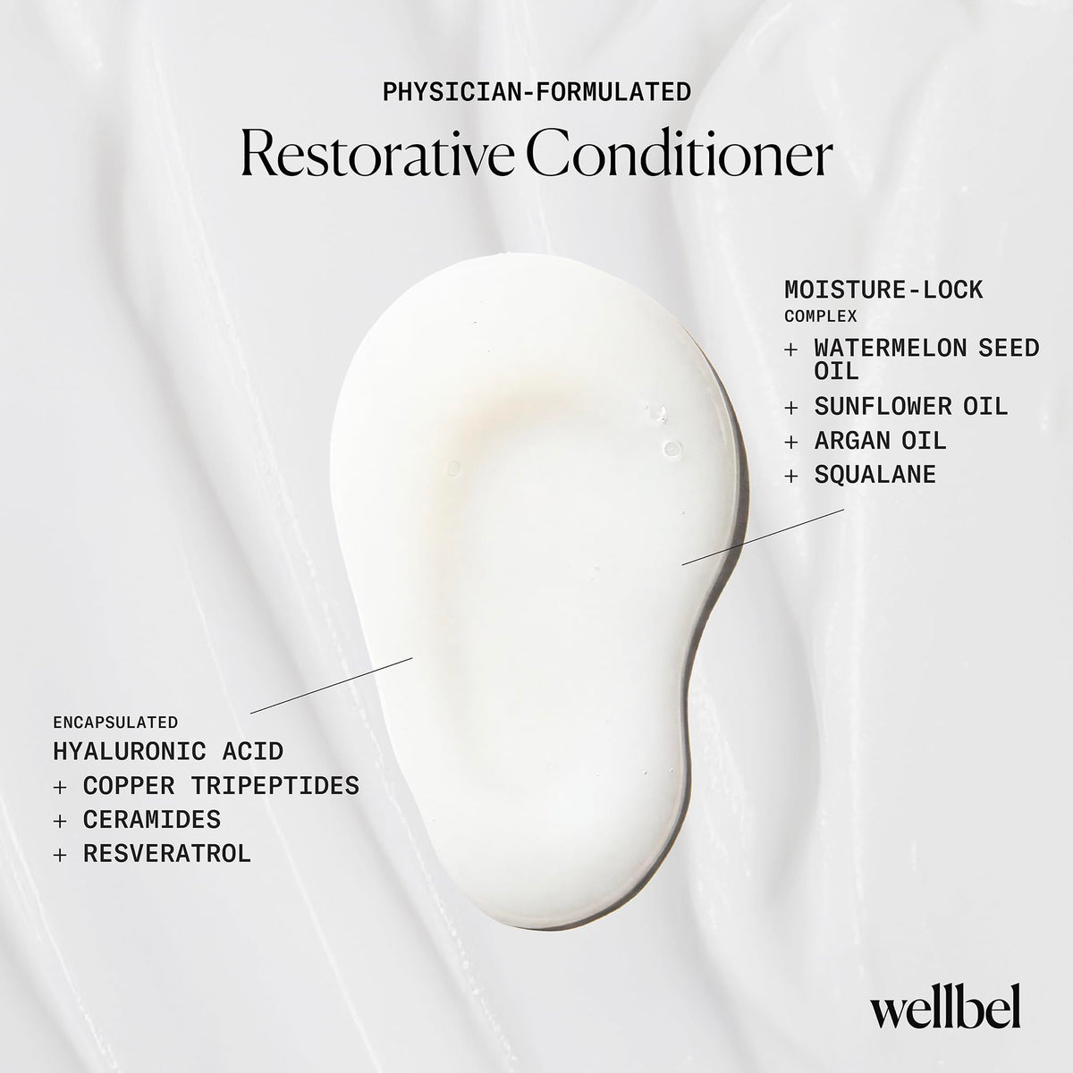 WELLBEL ingredients shot highlighting hyaluronic acid and peptides benefits