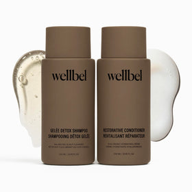WELLBEL front packaging duo showing both bottles and benefits