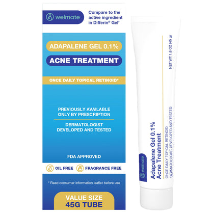 WELMATE front packaging showing two tubes and product name for clear supply