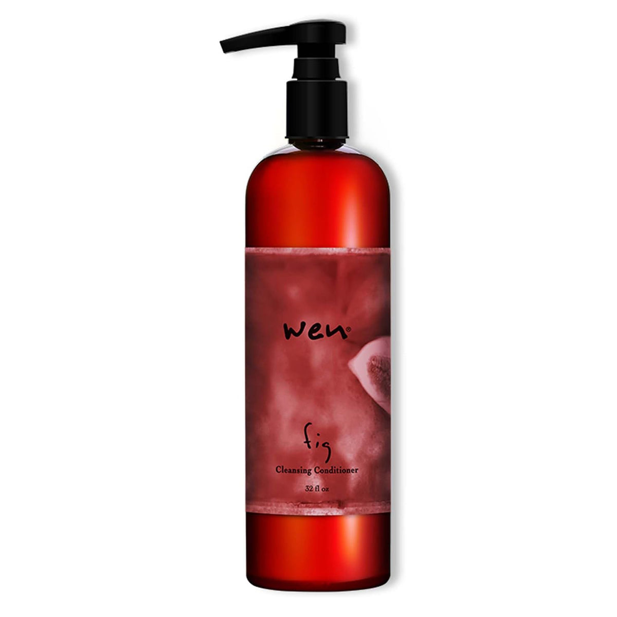 WEN by Chaz Dean front label showing Fig cleansing conditioner and volume benefit