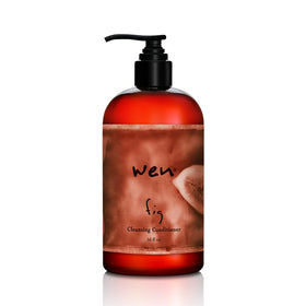 WEN by Chaz Dean front bottle shot showing product and fig scent benefits