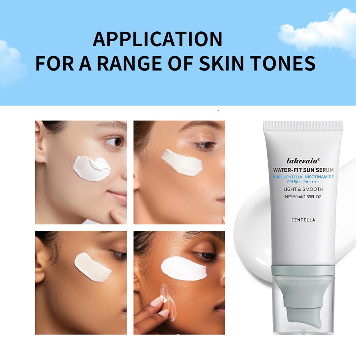 WenFeng sunscreen in beach setting protecting skin during outdoor activity