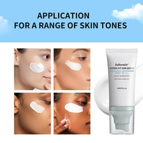 WenFeng sunscreen in beach setting protecting skin during outdoor activity