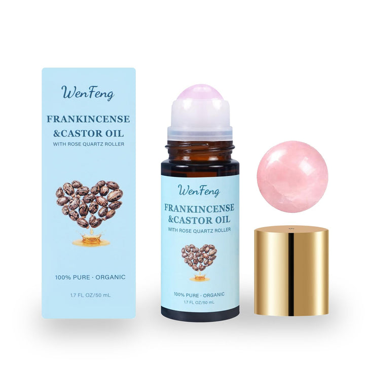 WenFeng front packaging amber bottle highlighting neat roll-on design