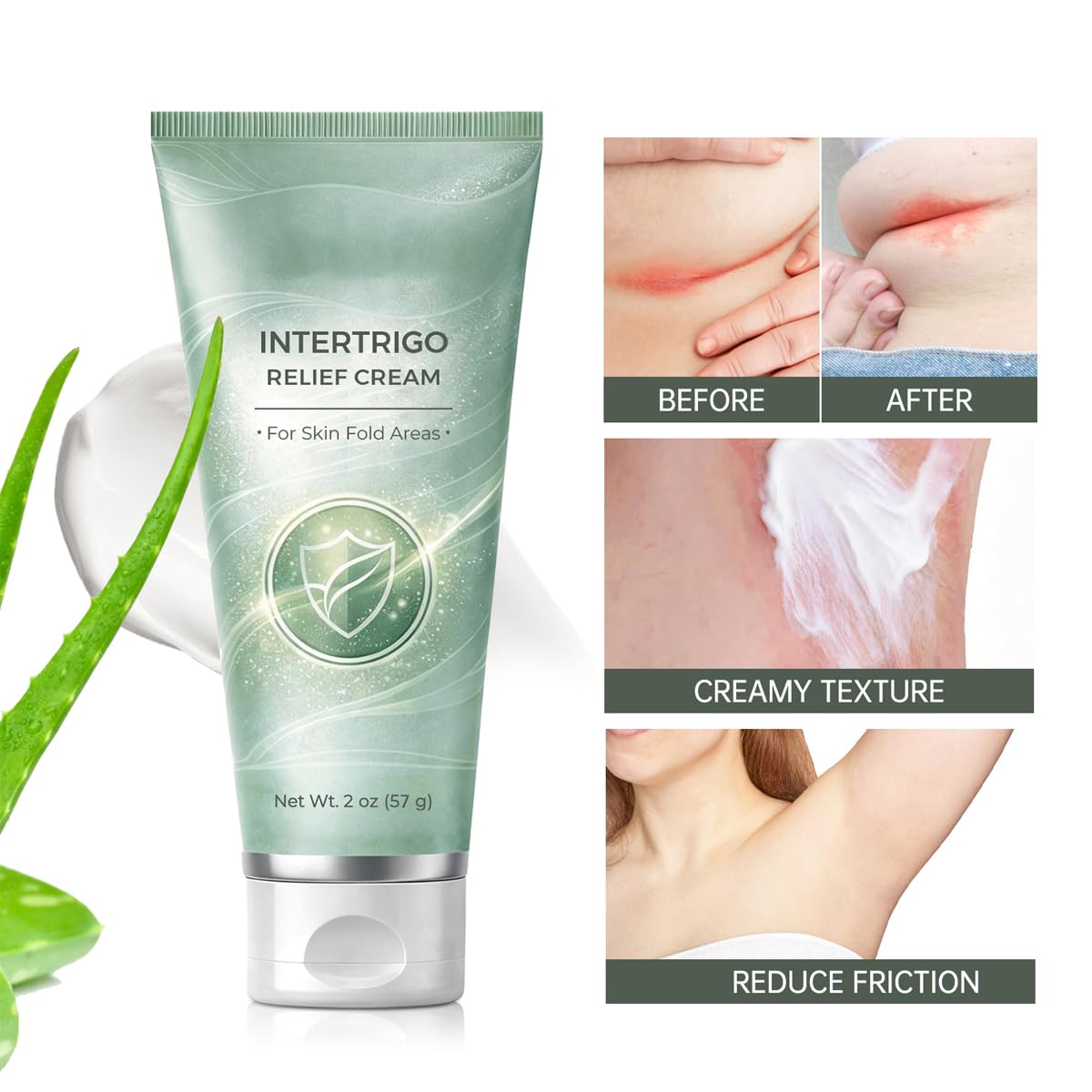 WenFeng tube next to hand showing portable 2 oz size advantage