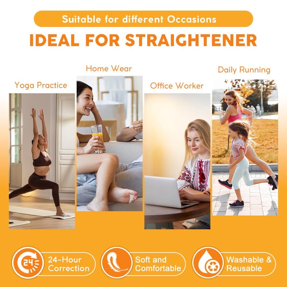 WERNOKLE lifestyle scene of woman walking wearing separators for all-day comfort