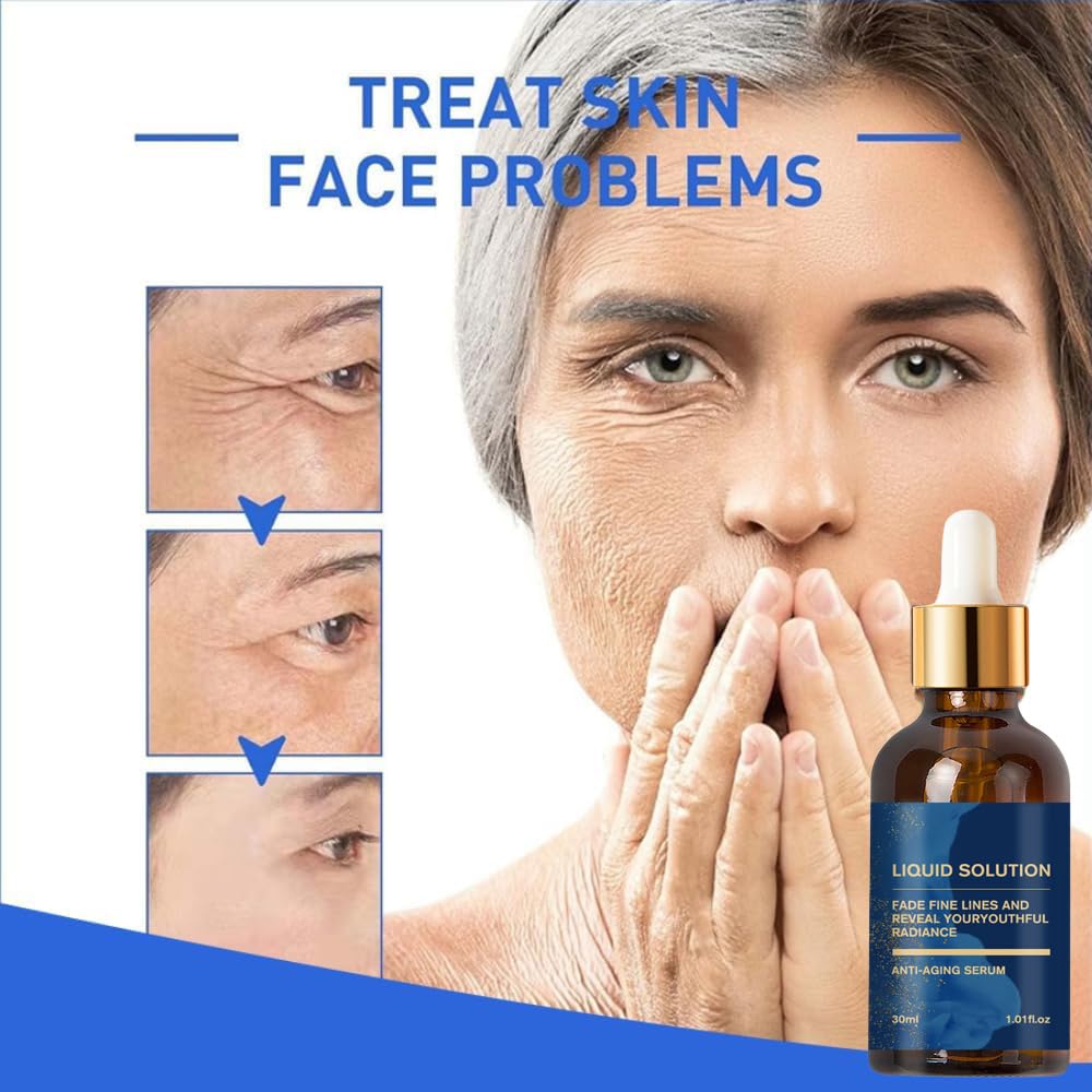 Weslaplus Olavita dropper dispensing clear serum for precise application