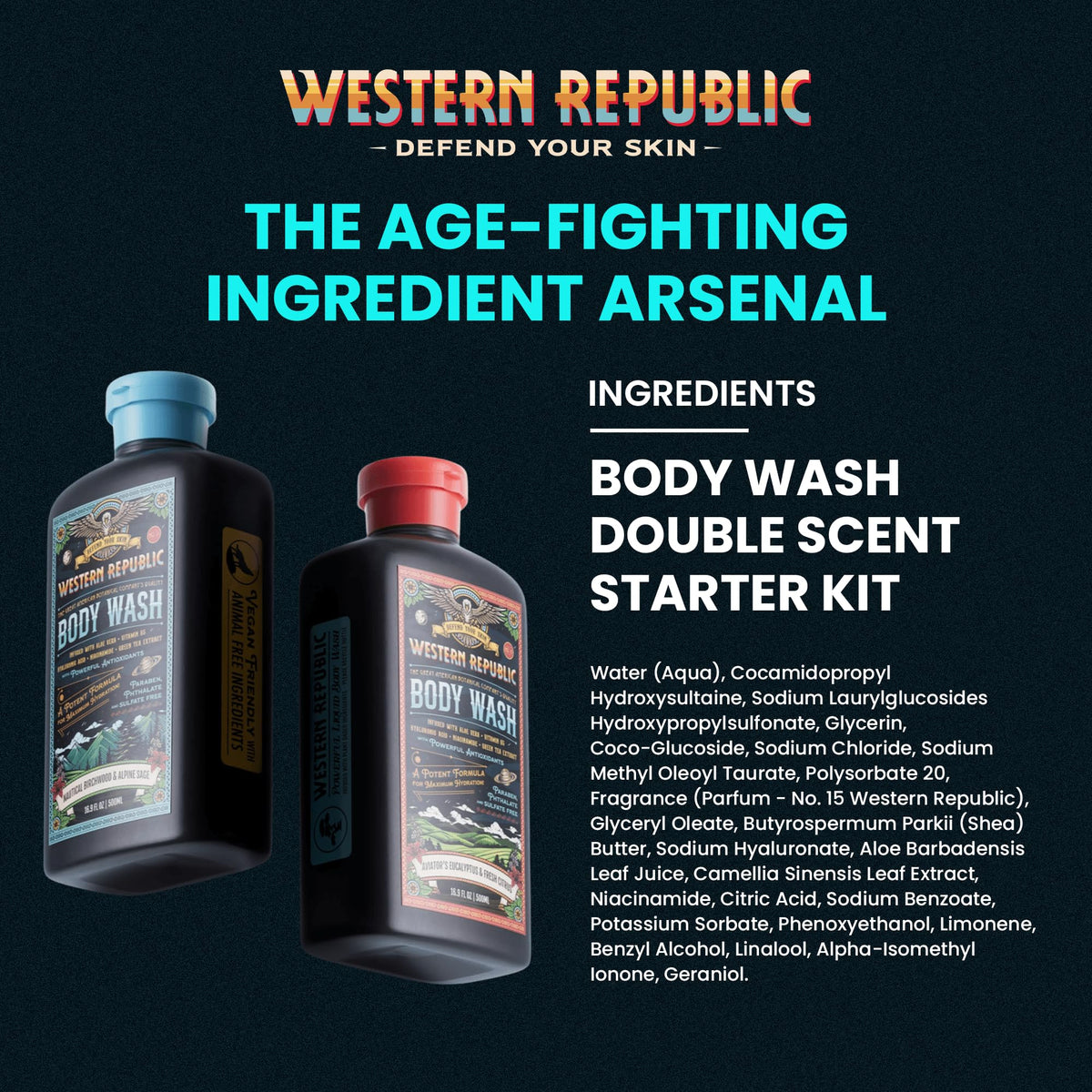 western republic close-up gel texture highlighting hydration and smooth lather