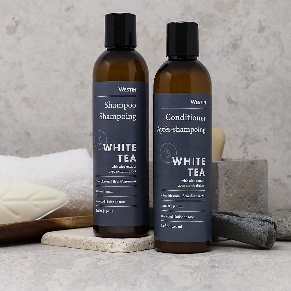 Westin creamy conditioner swipe showing smooth texture for detangling benefit