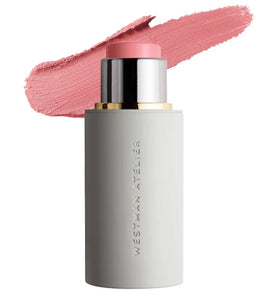 WESTMAN ATELIER blush stick front packaging showing Petal shade and compact design