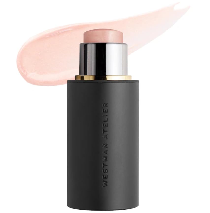 Westman Atelier Lit Up stick front packaging showing nectar shade and compact size for travel