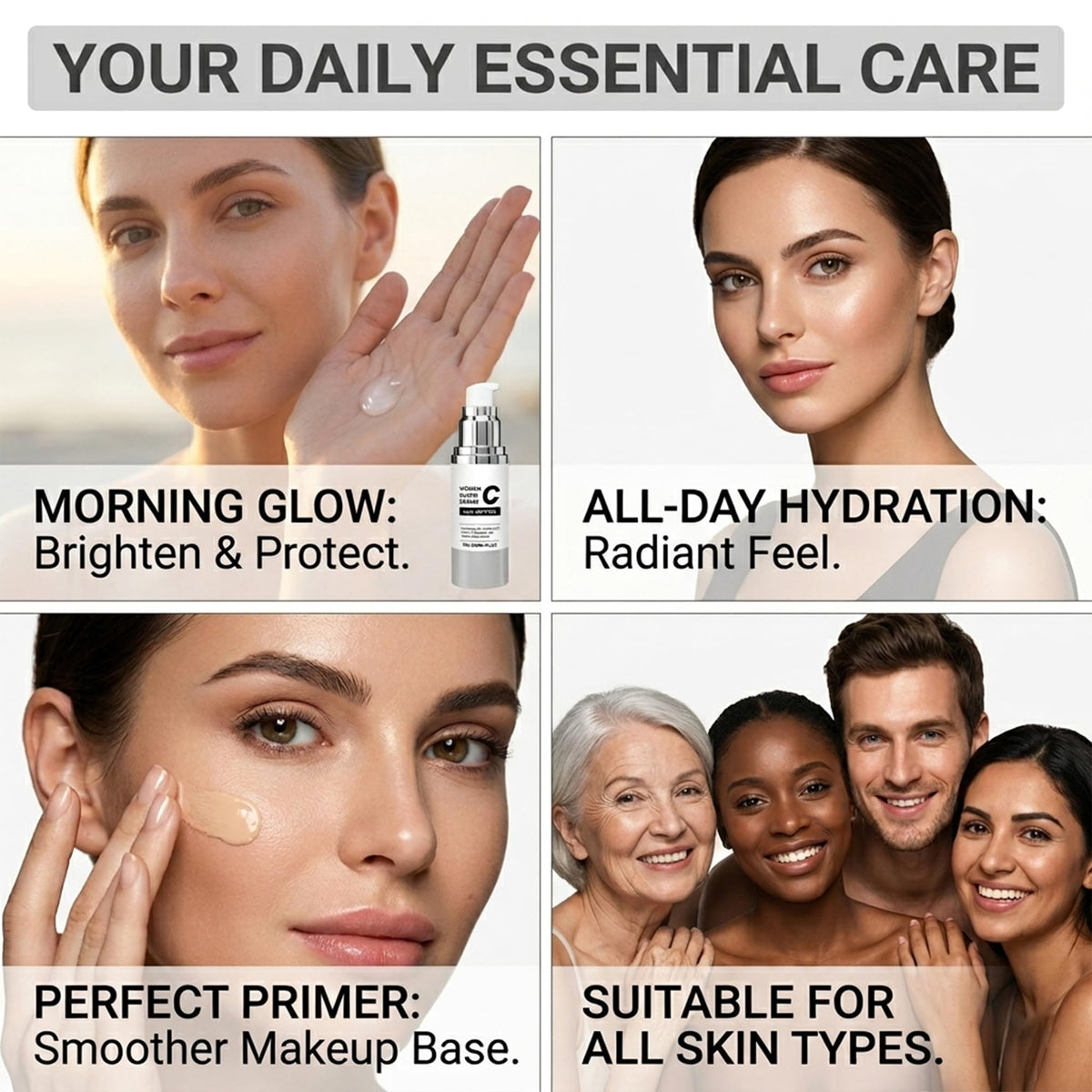 WestShiny in morning bathroom routine illustrating daily usability