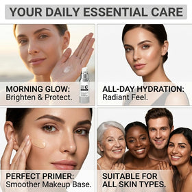 WestShiny in morning bathroom routine illustrating daily usability