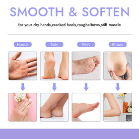 wewax hand immersion in wax showing comfortable treatment and skin softening