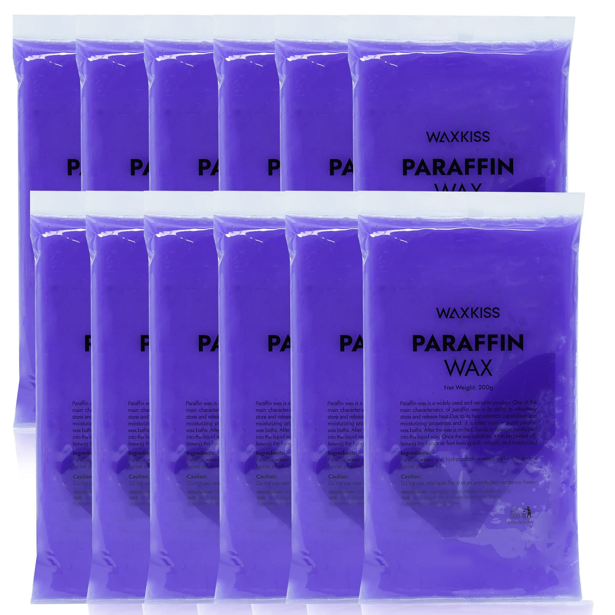 wewax ingredient focus with apricot and olive oils emphasizing moisturizing effect