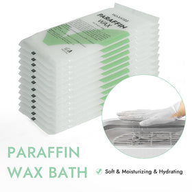 wewax melted wax in a paraffin bath showing smooth consistency for even coverage