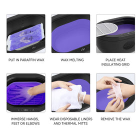 wewax wax peeling off illustrating clean removal and exfoliating benefit