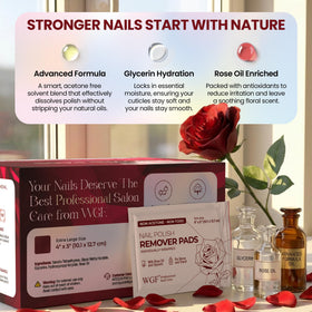 WGF PROFESSIONAL NAIL CARE individually wrapped sachet for hygienic use