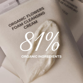 Whamisa foam texture close-up demonstrating creamy mild lather benefit