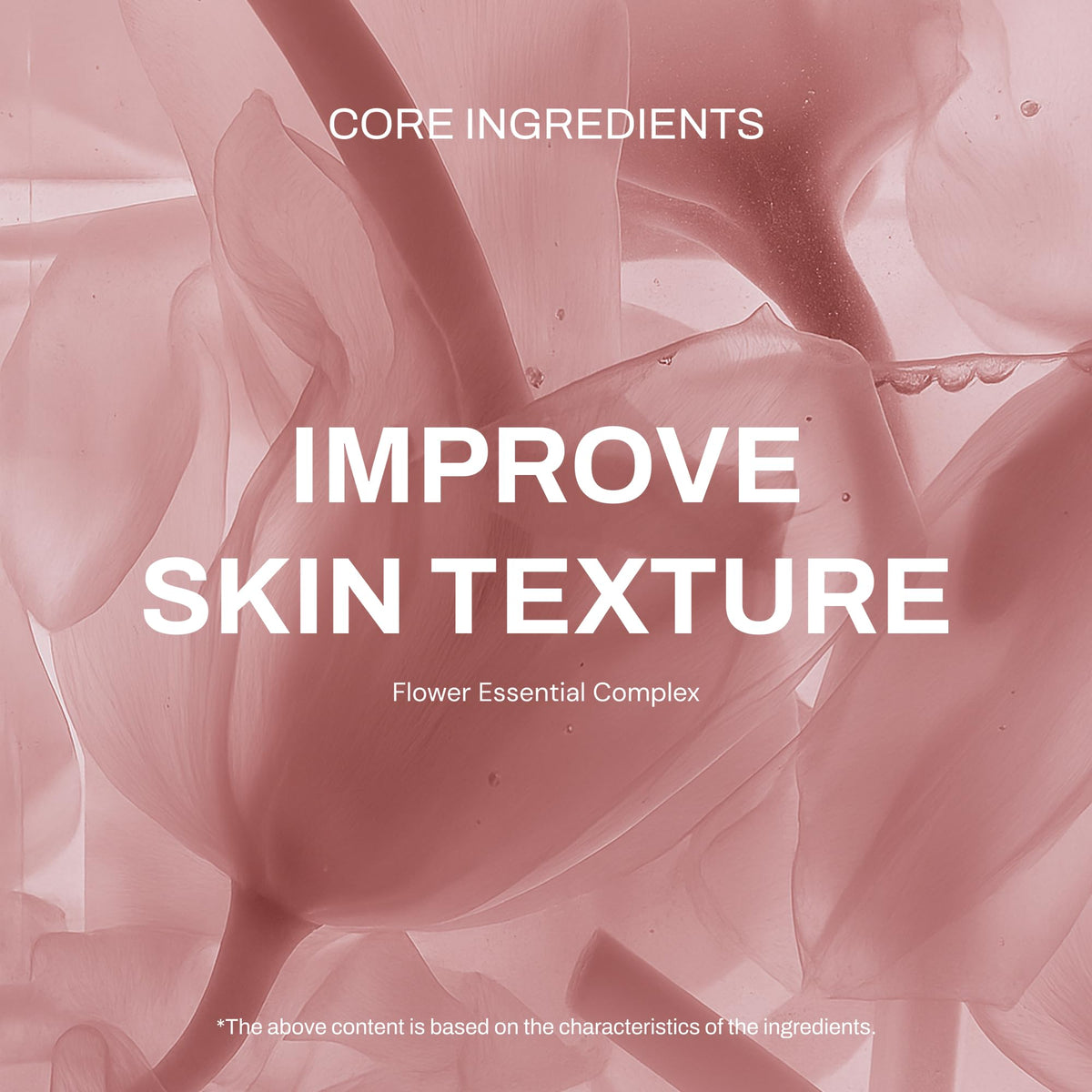 Whamisa ingredients array with aloe and flower extracts illustrating natural formulation
