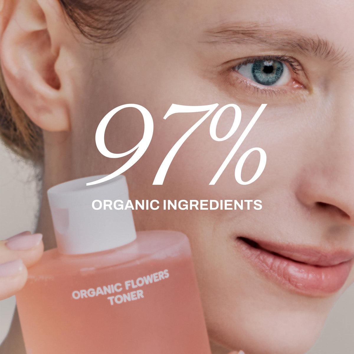 Whamisa label close-up highlighting organic certification and ingredient focus