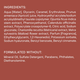 WHIND spread on skin showing quick absorption and hydrated finish benefit