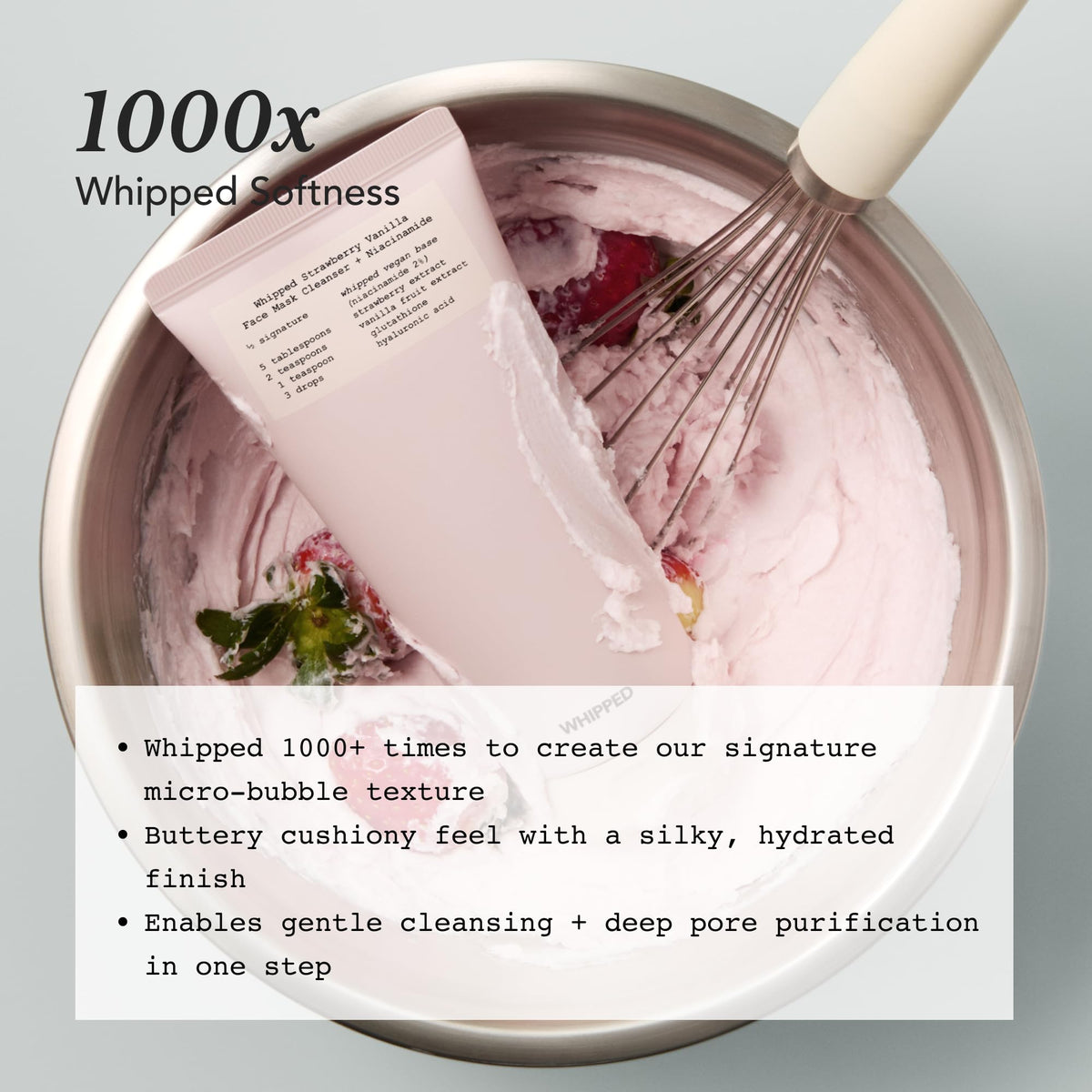 Whipped Semo Company close-up cream texture highlighting whipped moisture
