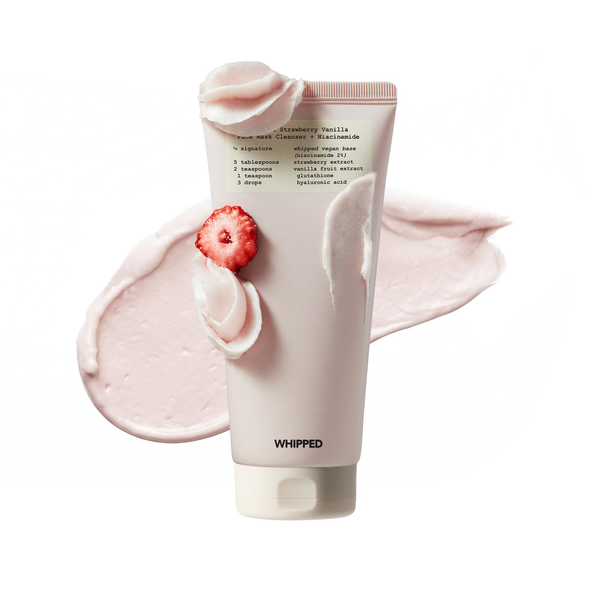 Whipped Semo Company front packaging showing product benefits and look