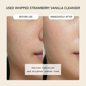 Whipped Semo Company lather in hand demonstrating gentle effective cleansing
