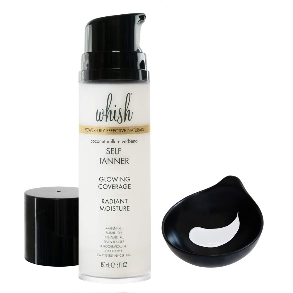 Whish close-up texture of lotion, shows creamy moisturizing finish
