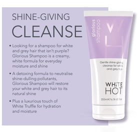 White Hot label and cap detail highlighting 200ml size and vegan cruelty-free badge for informed buyers
