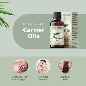 White Naturals glass dropper dispensing oil for precise application benefit