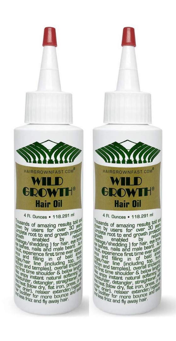 Wild Growth front packaging showing two 4oz bottles and product labeling for continuity