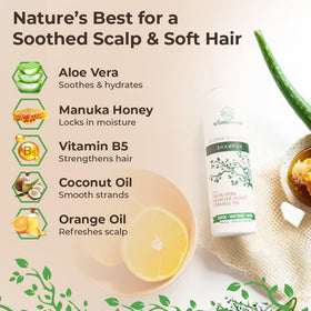 Wild Naturals back label displaying natural ingredient list and pH info