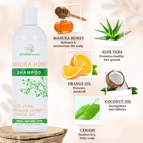 Wild Naturals close-up of Manuka honey ingredient highlighting nourishing benefits