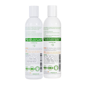 Wild Naturals set on bathroom shelf indicating family-friendly routine