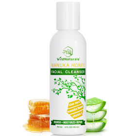 Wild Naturals front packaging showing label and cleanser benefits