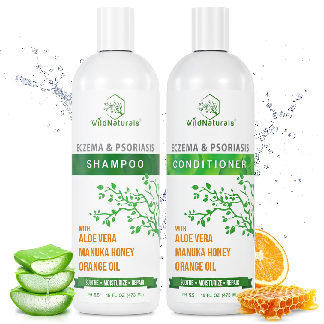 Wild Naturals front packaging showing both shampoo and conditioner benefits