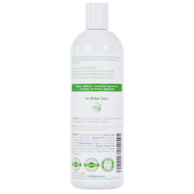 Wild Naturals shampoo on bathroom shelf in lifestyle setting promoting daily use