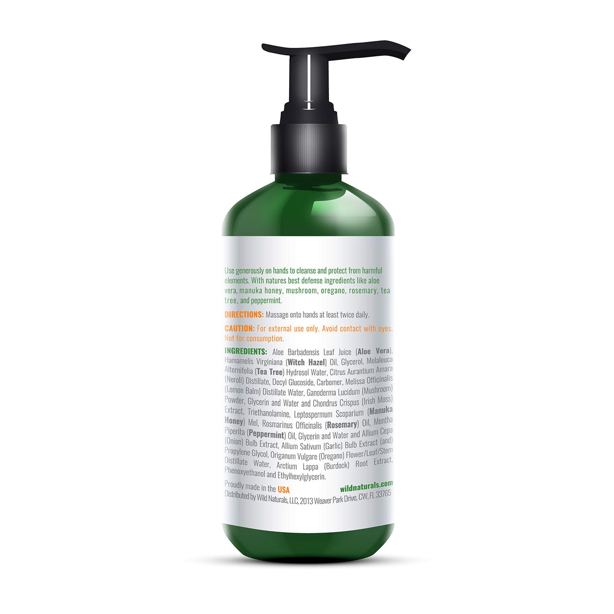 Wild Naturals lifestyle outdoor use conveying on-the-go cleansing and comfort