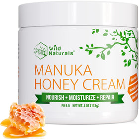 Wild Naturals front packaging showing jar and calming benefit