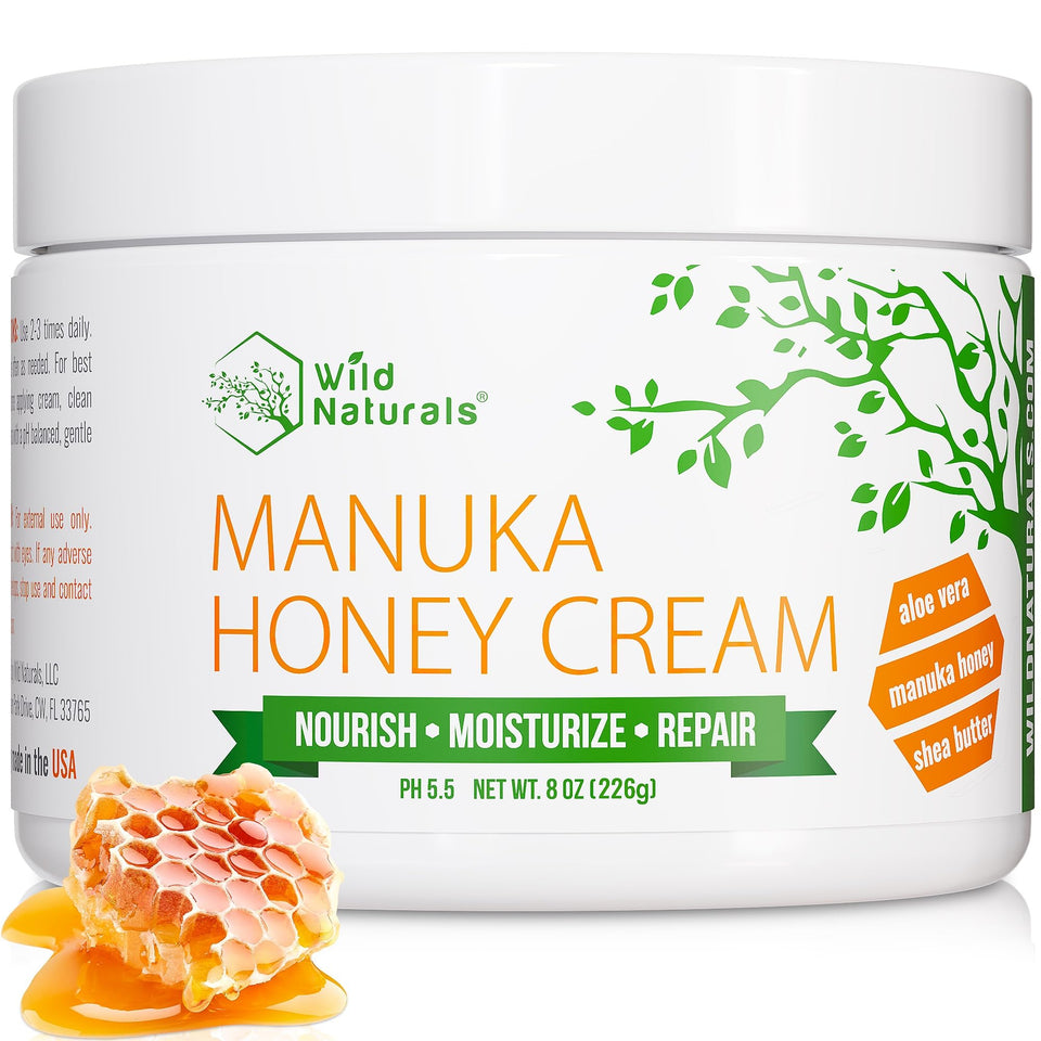 Wild Naturals front packaging showing jar and product name for clear identification and trust