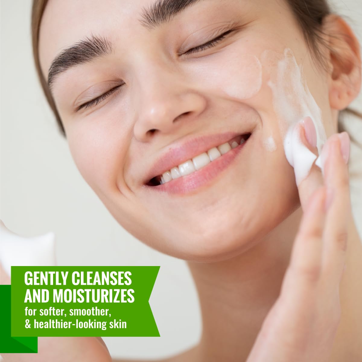 Wild Naturals pump dispensing cleanser for controlled, mess-free use